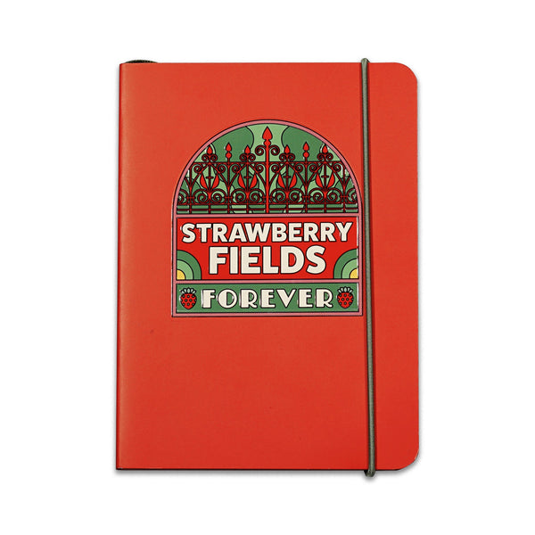 The Beatles Strawberry Fields Flexible A6 Notebook