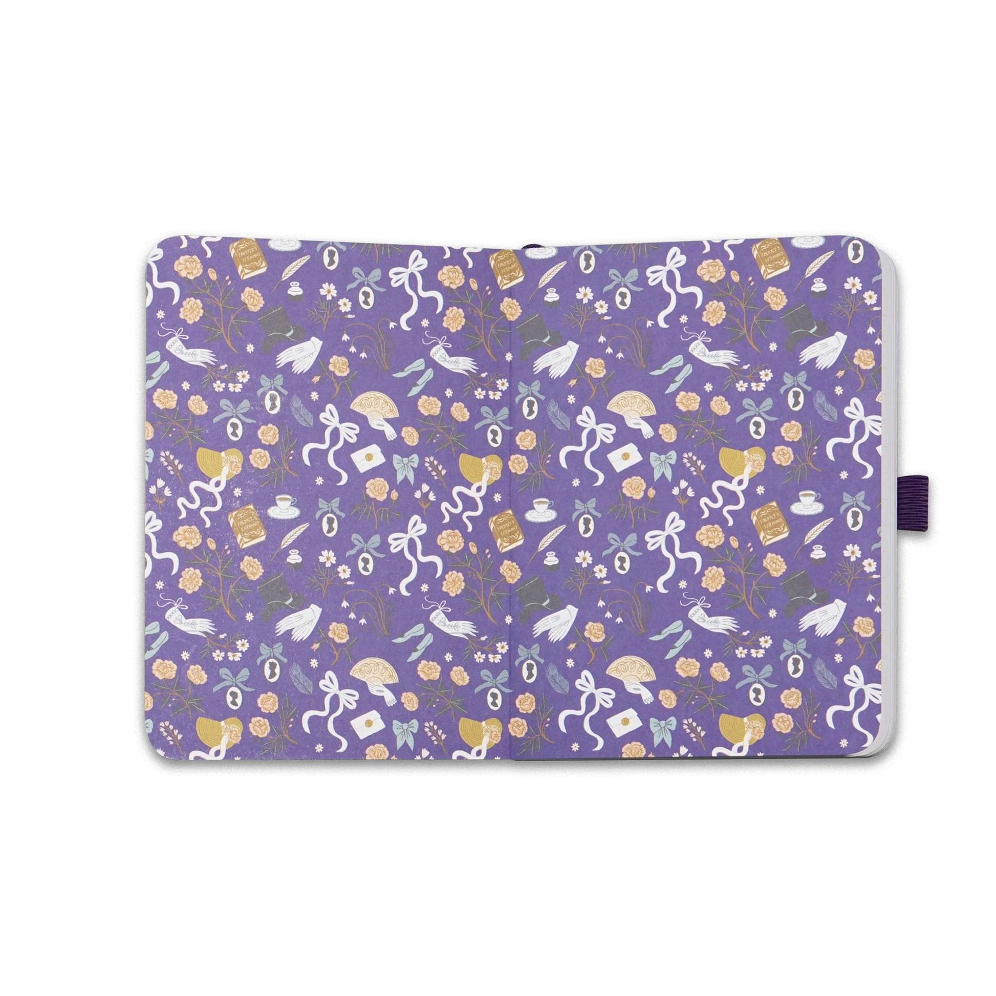 Carnet A6 Jane Austen - et Stylo Pulteney Press Orgueil et Préjugés