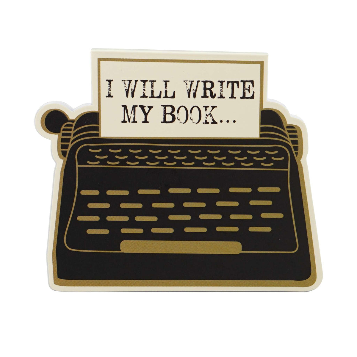 Carnet de poche découpé Pulteney Press - I Will Write