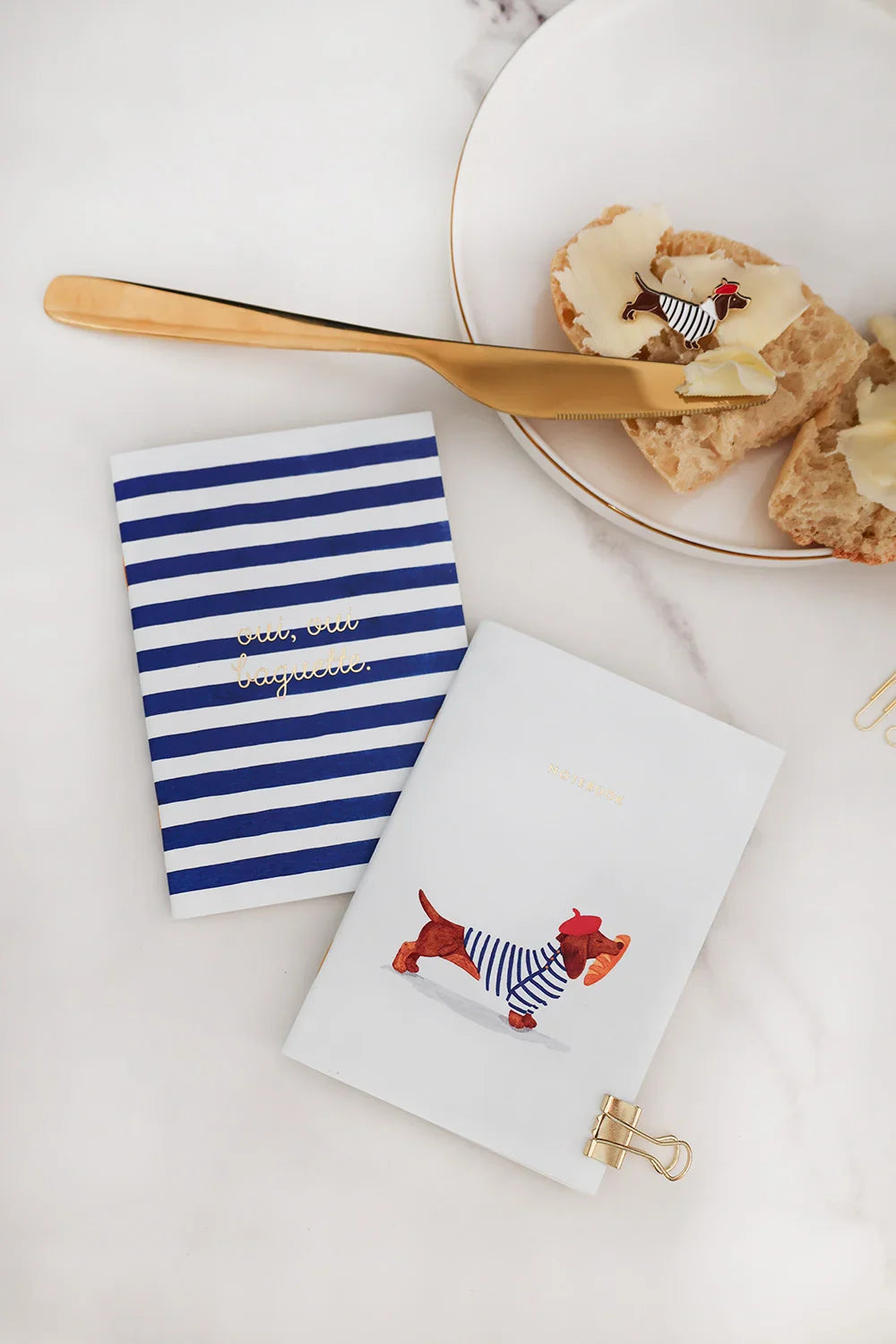 Duo Yes Baguette - A6 Pocket Notebook DUO