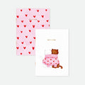 Duo Together Cats - Pocket Notebook A6 DUO
