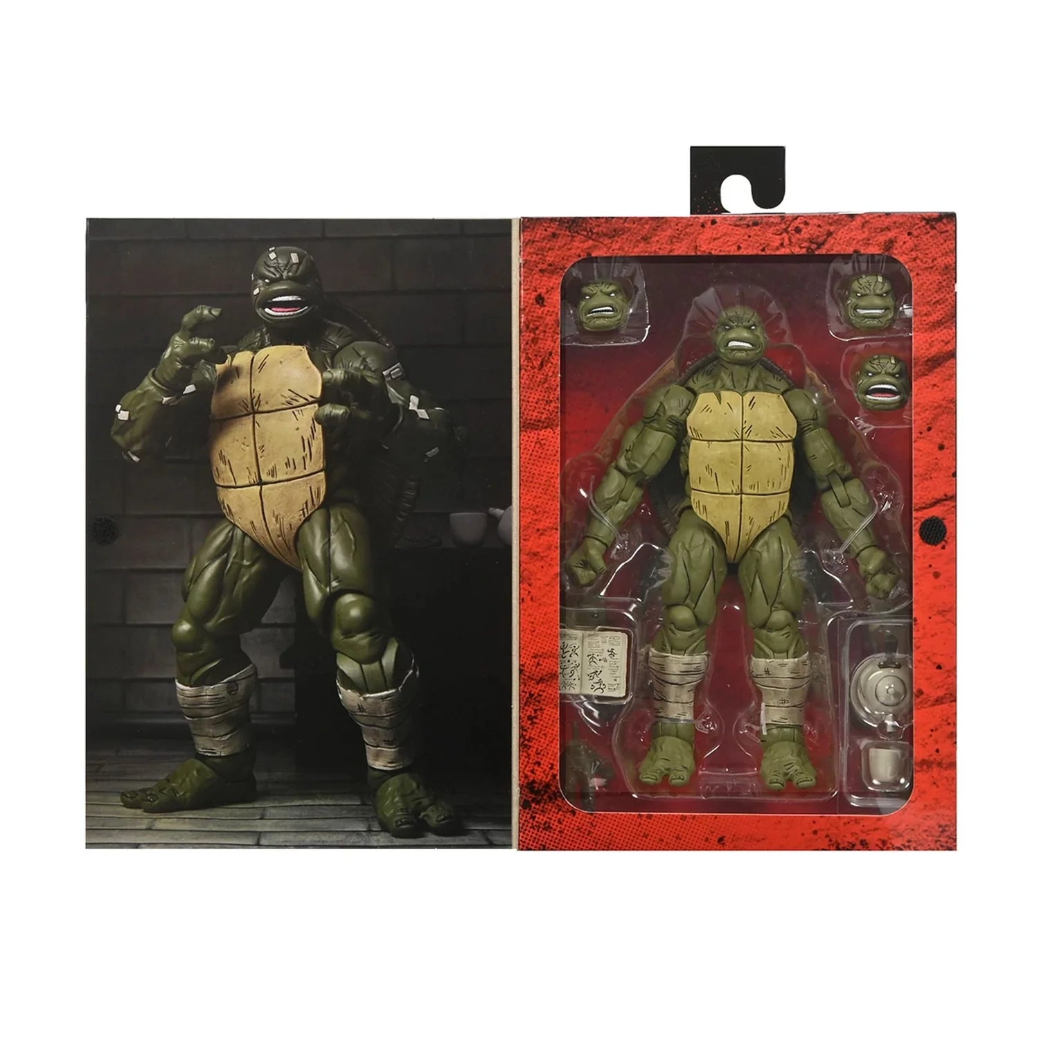 teenage mutant ninja turtles the last ronin 7 scale action figure battle damaged ronin neca