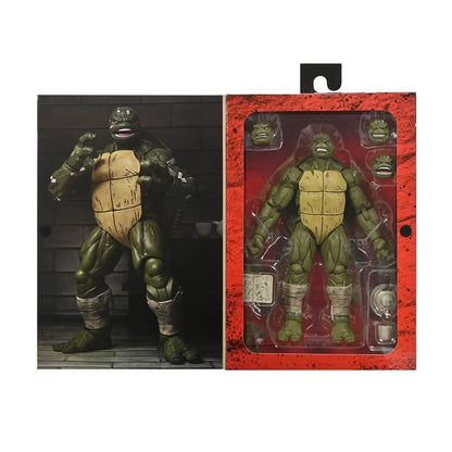 teenage mutant ninja turtles the last ronin 7 scale action figure battle damaged ronin neca