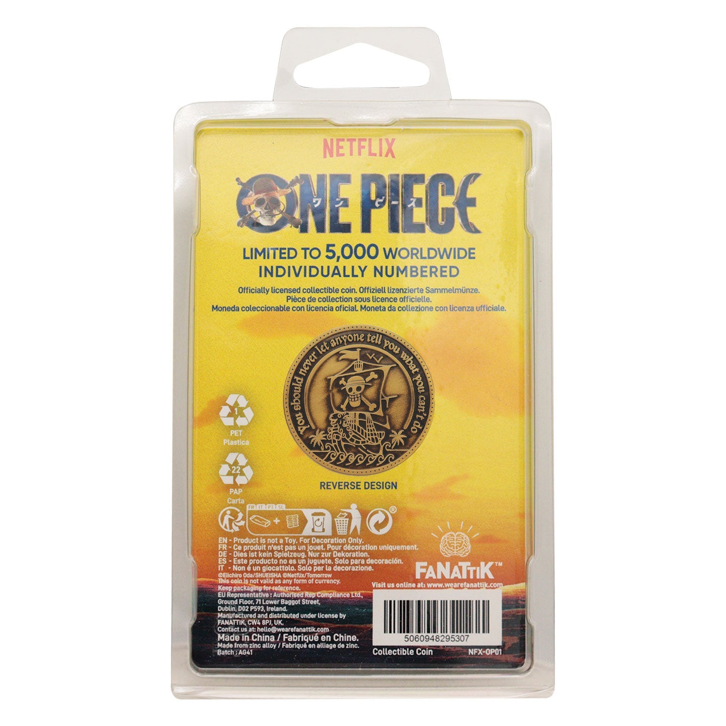 One Piece Collectible Coin