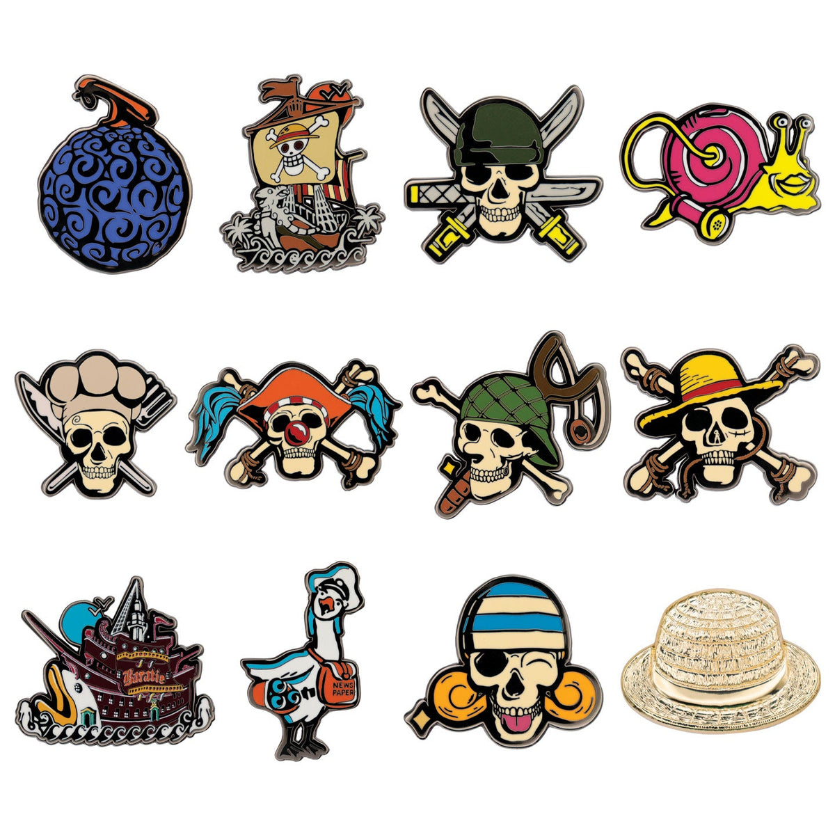 Display of 12 One Piece Blind Boxes - Mystery