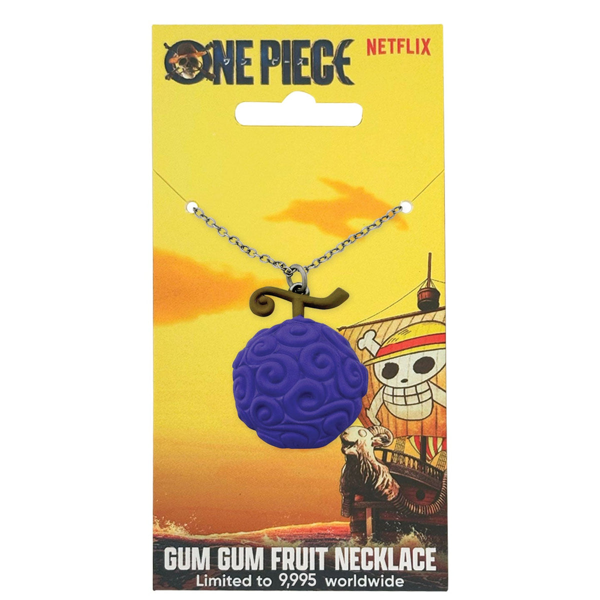 Collier One Piece - Gum Gum Fruit