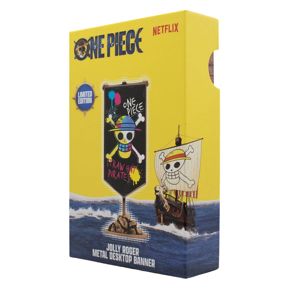 Objet collector One Piece - Straw Hat Pirates Metal Banner