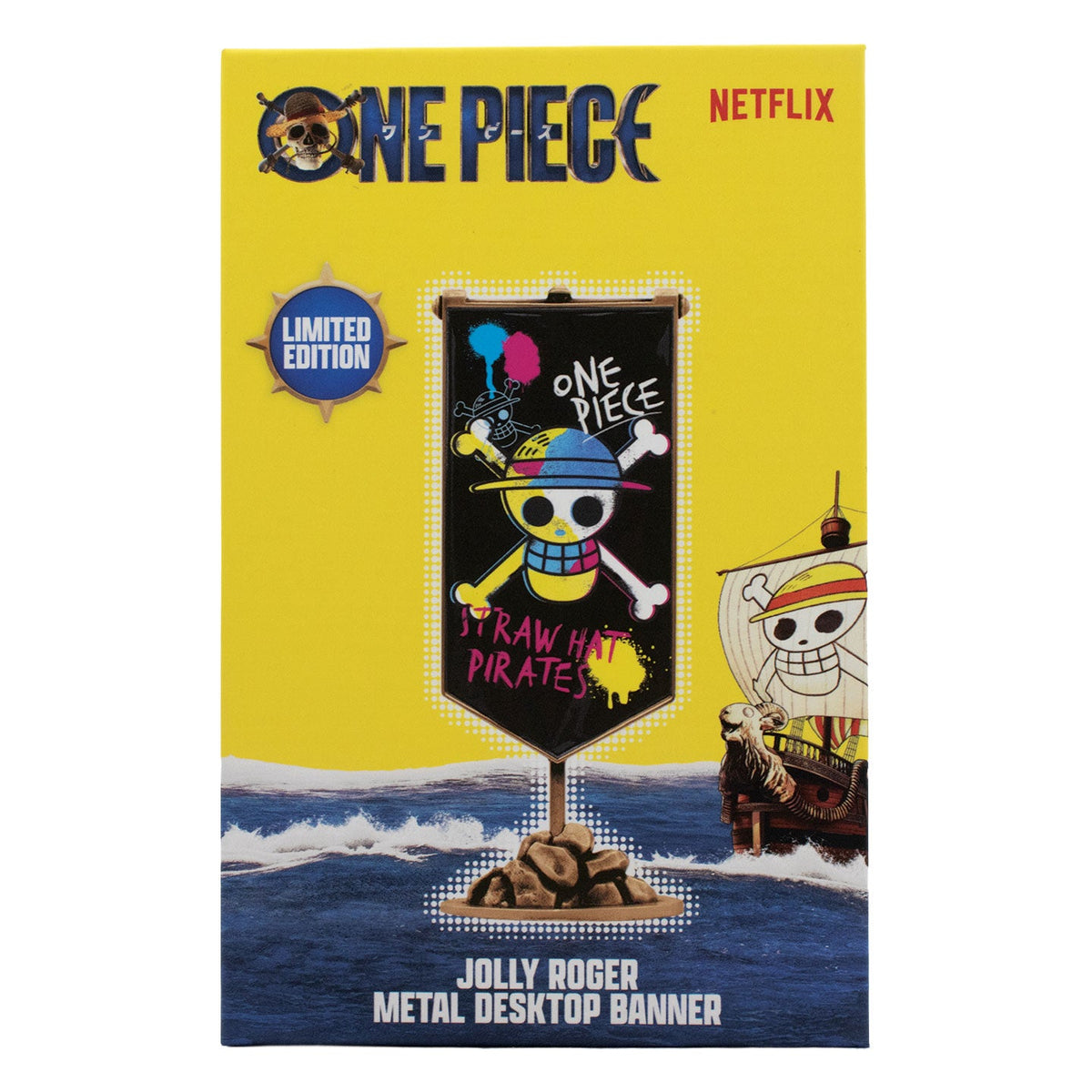 One Piece Collector's Item - Straw Hat Pirates Metal Banner