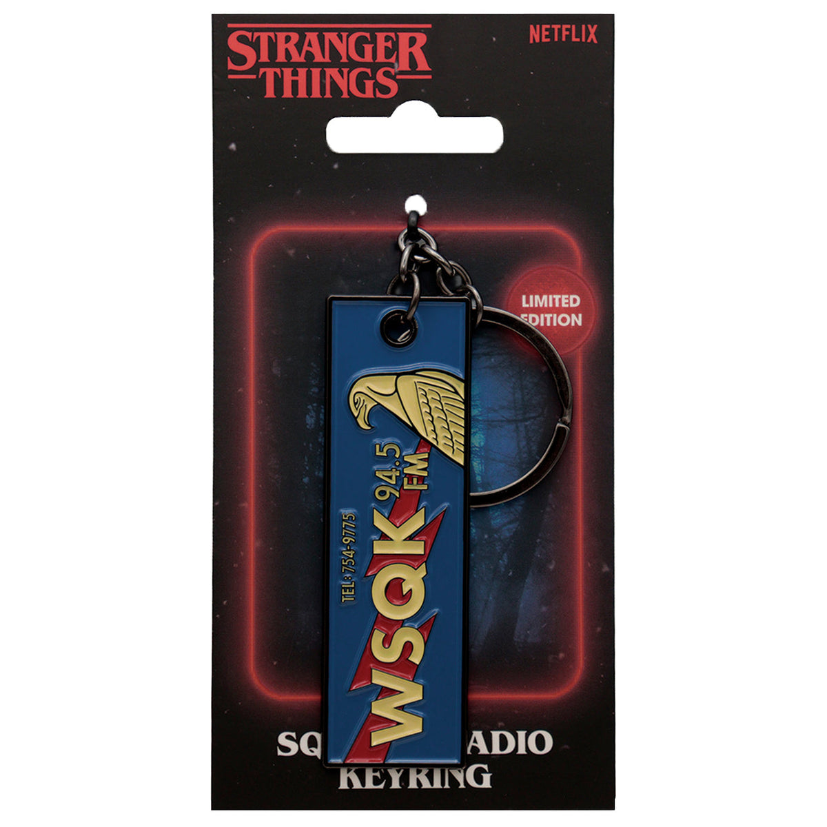 Porte-clés Stranger Things - The Squawk WSQK