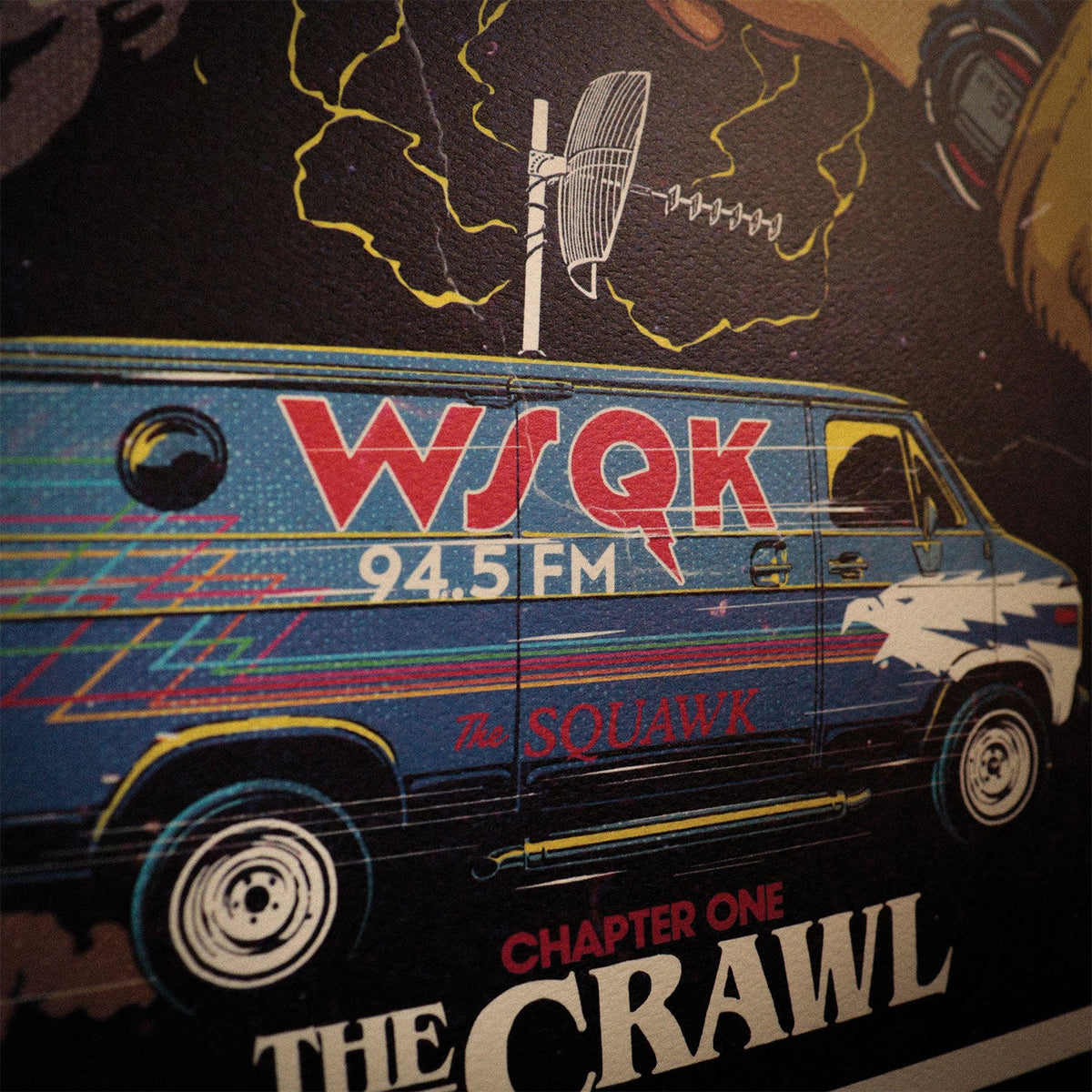 Stranger Things Collector's Poster - 5 - 'The Crawl'