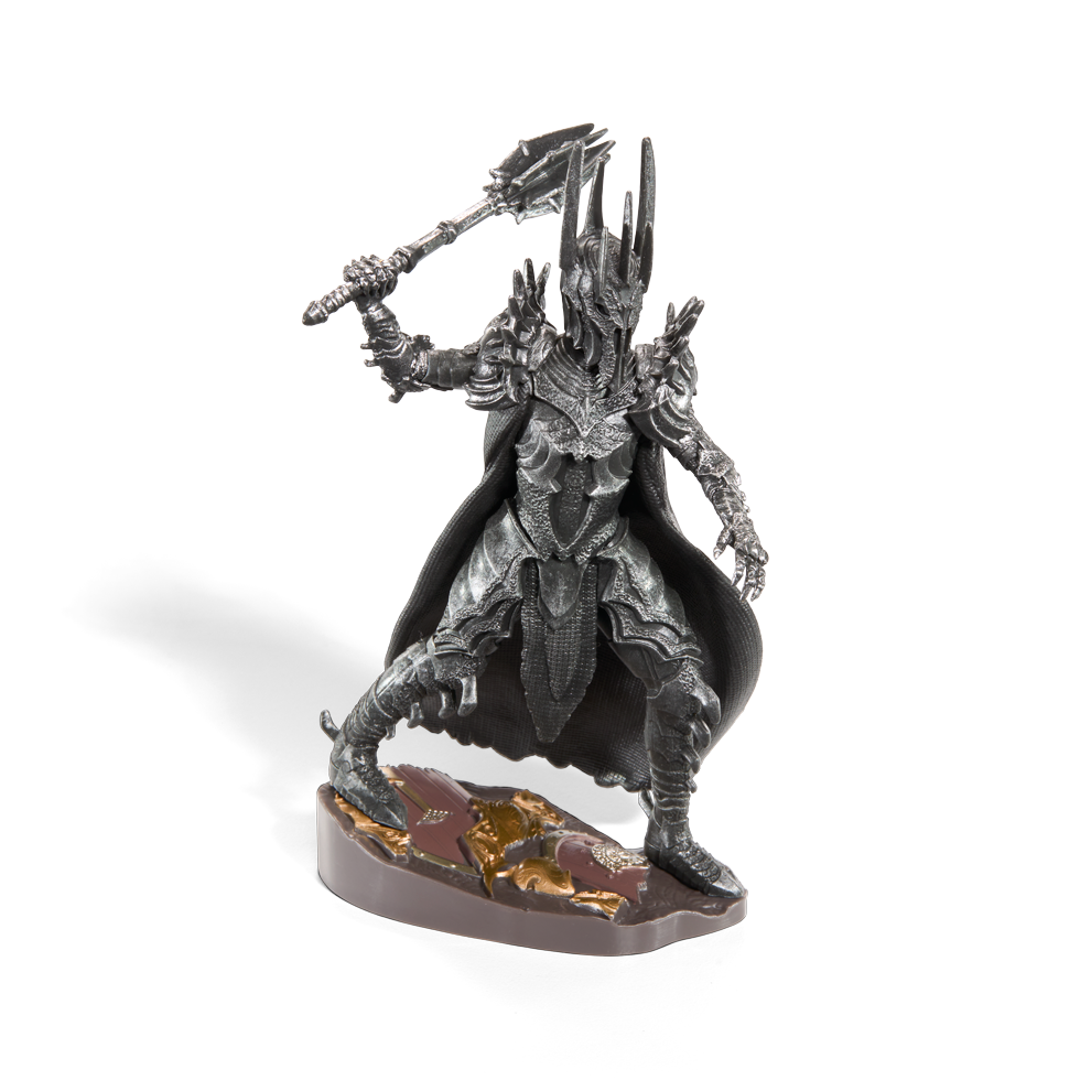 diorama sauron le seigneur des anneaux figurine de collection noble collection