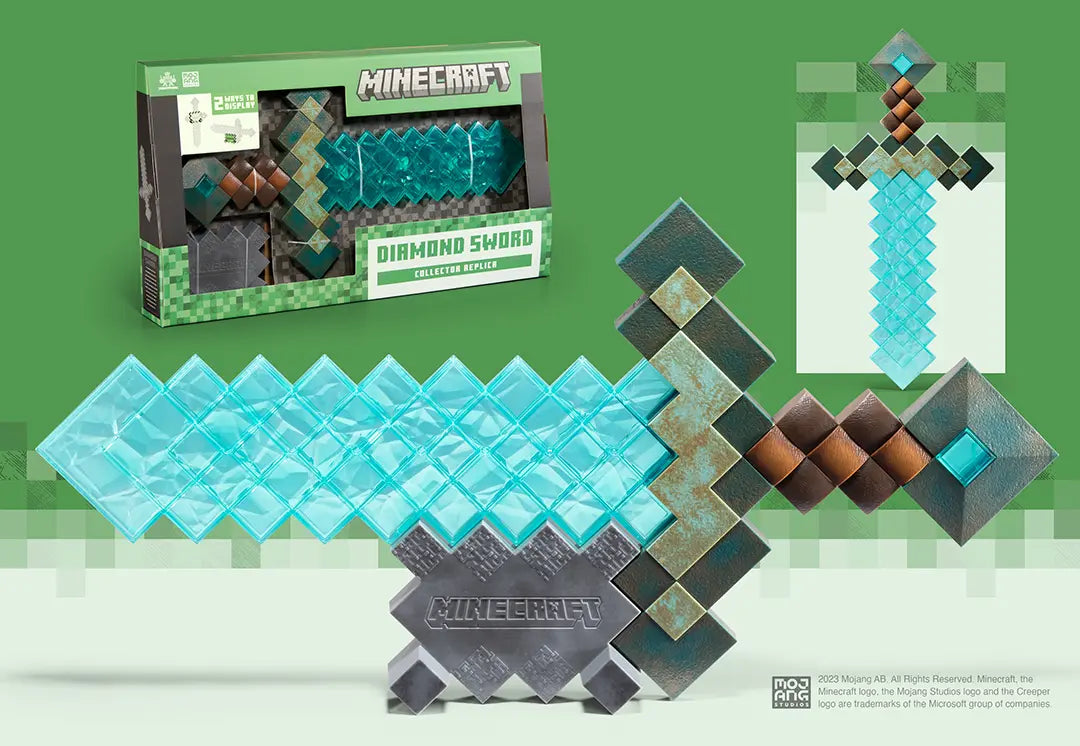 Réplique Minecraft - Épée diamant