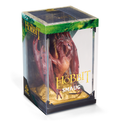 diorama smaug bilbon le hobbit figurine de collection noble collection