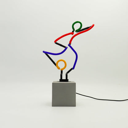 Neon sign "Football"