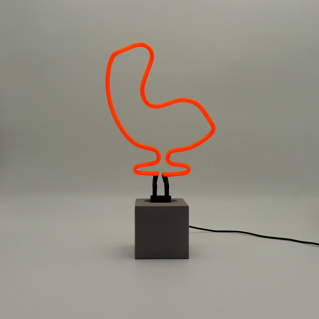 Neon sign "Mid-Century Chair" V2