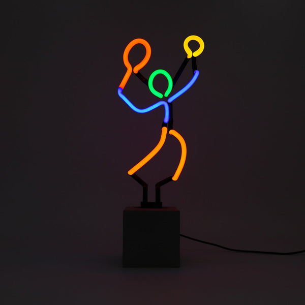 "Tennis" neon sign