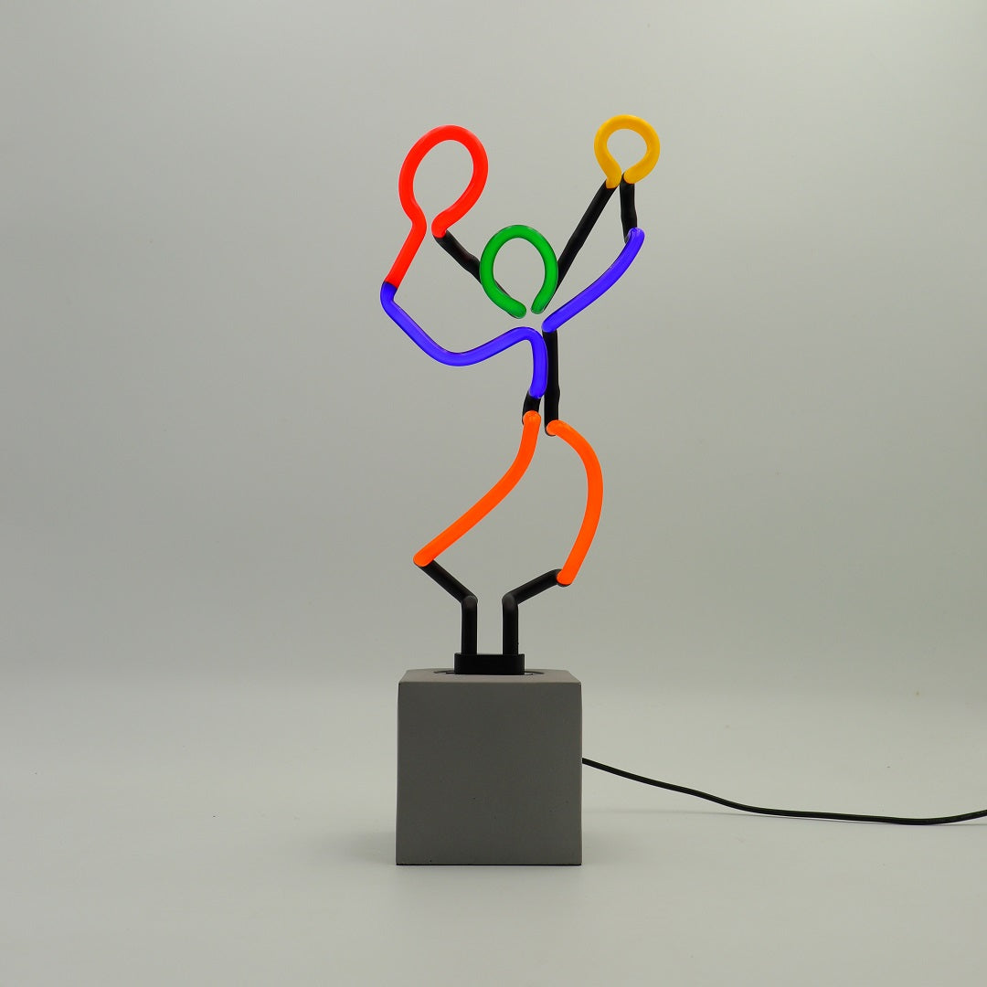 "Tennis" neon sign