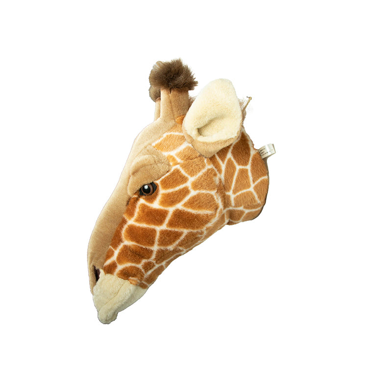 Ruby the giraffe plush wall decor