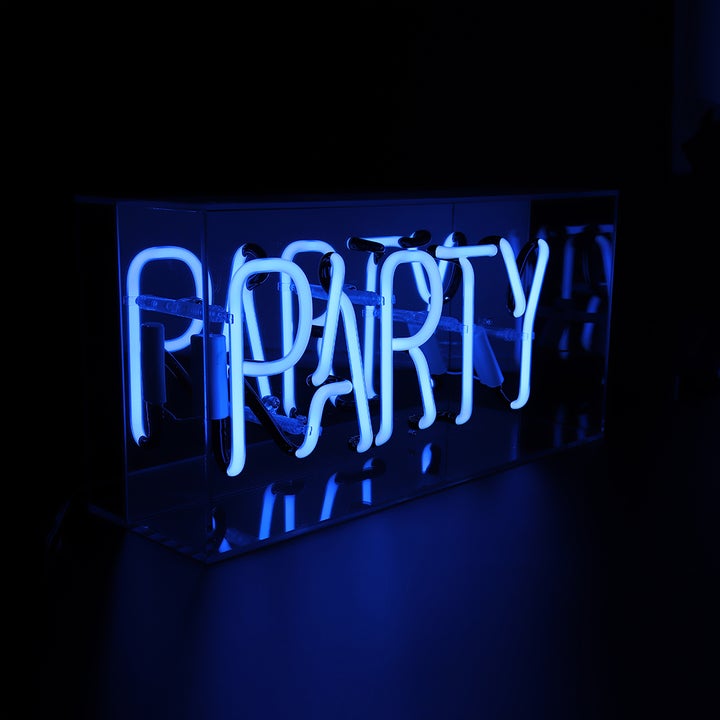 Neon Party Blue