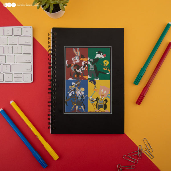 *Looney Tunes Hogwarts Houses Notebook