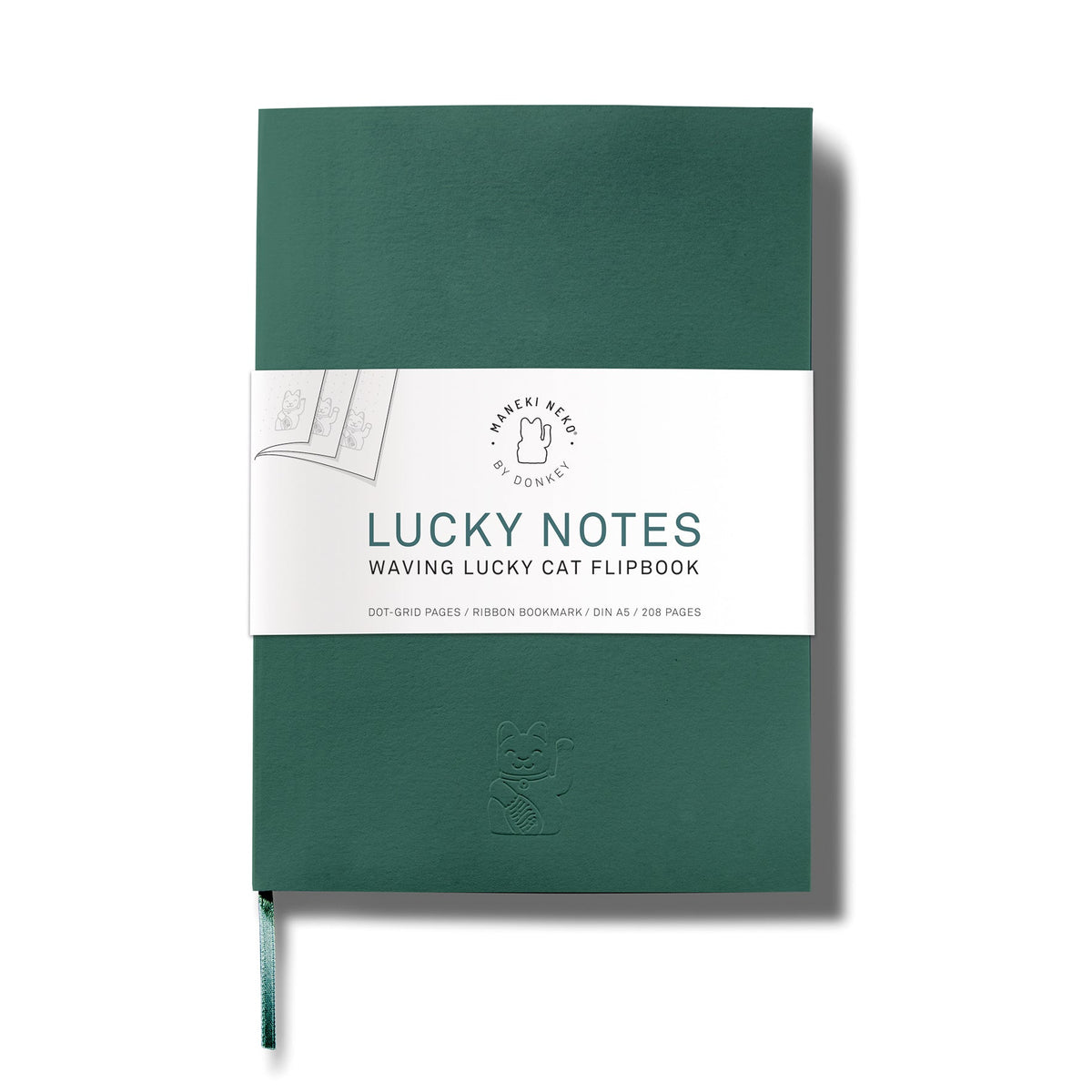 Green lucky chat notebook