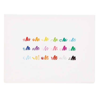 Stampables Double-Ended Stamp & Brush Markers – Set of 18