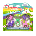 Gommes puzzle parfum vanille Unicorn Wishes – Lot de 5 – OOLY