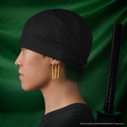 Zoro Bandana and Earrings Set