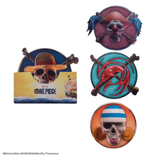 Set of 4 One Piece Characters Coasters Series 1