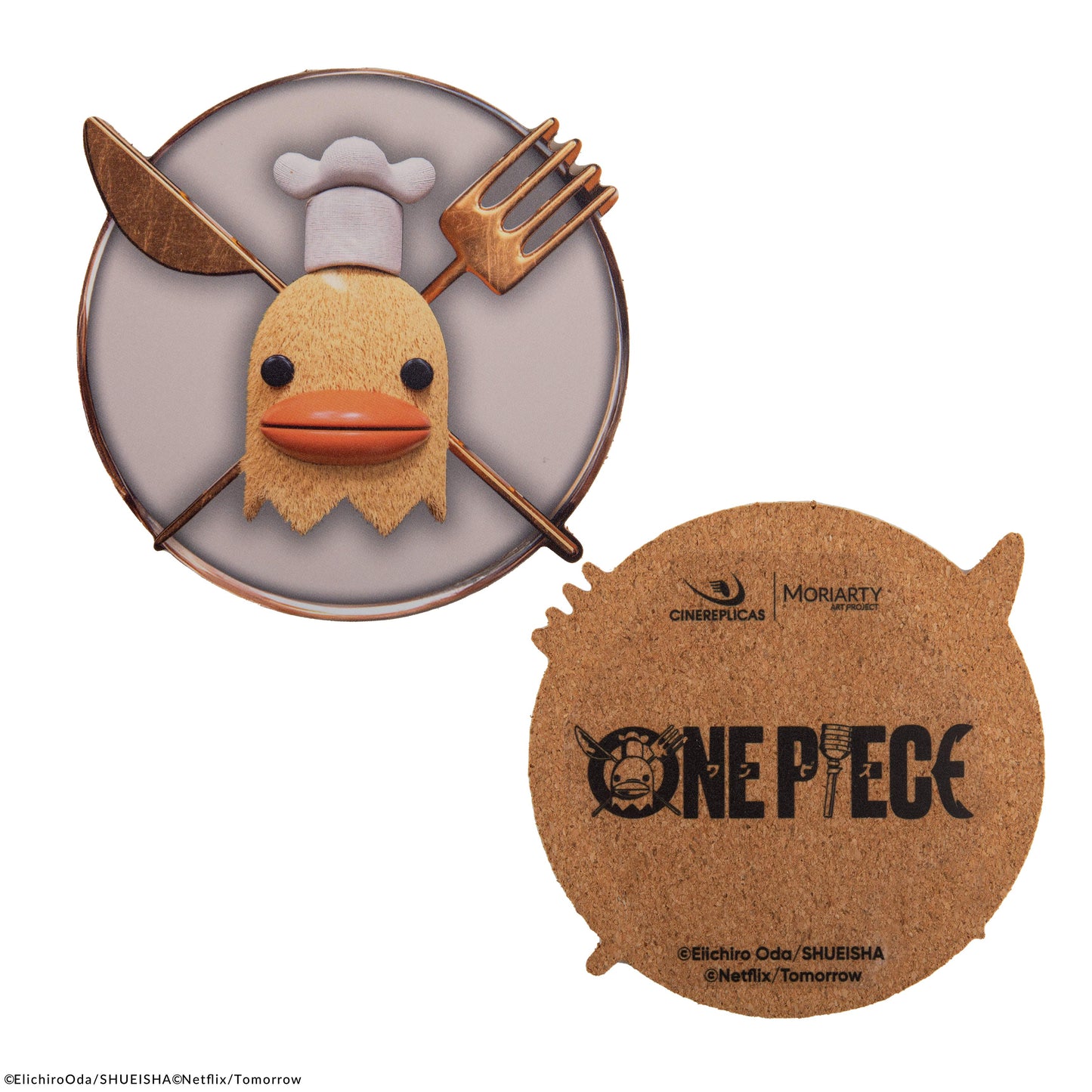 Set of 4 One Piece Characters Coasters Series 2