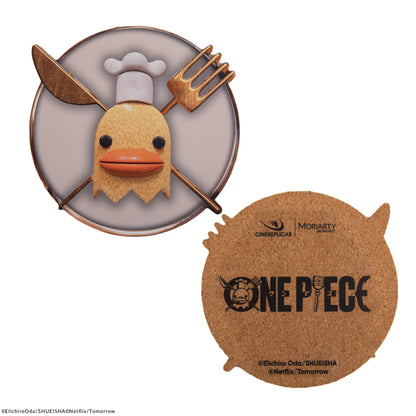 Set of 4 One Piece Characters Coasters Series 2