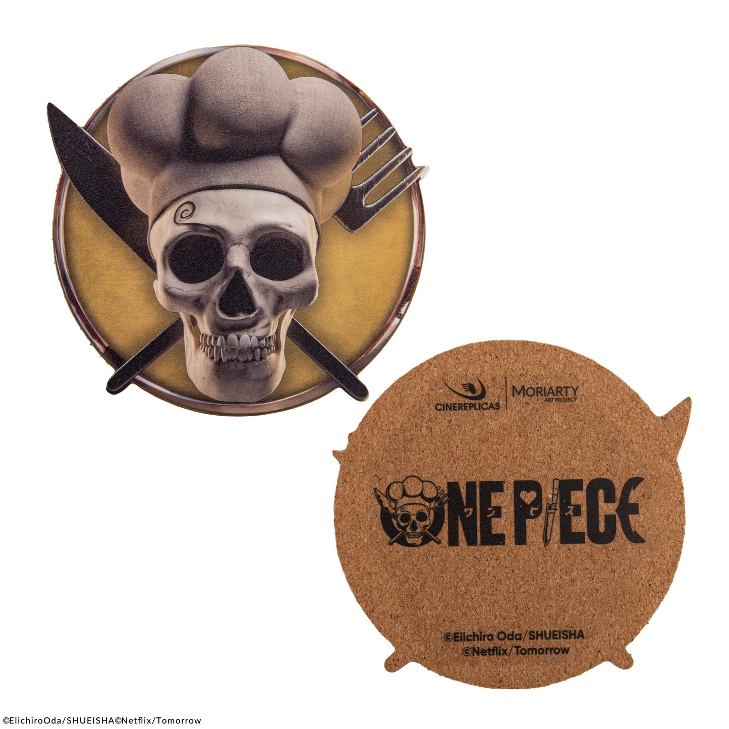 Set of 4 One Piece Characters Coasters Series 2