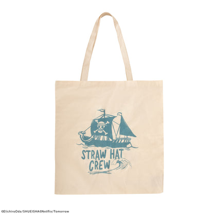 Straw Hat Crew Cotton Tote Bag
