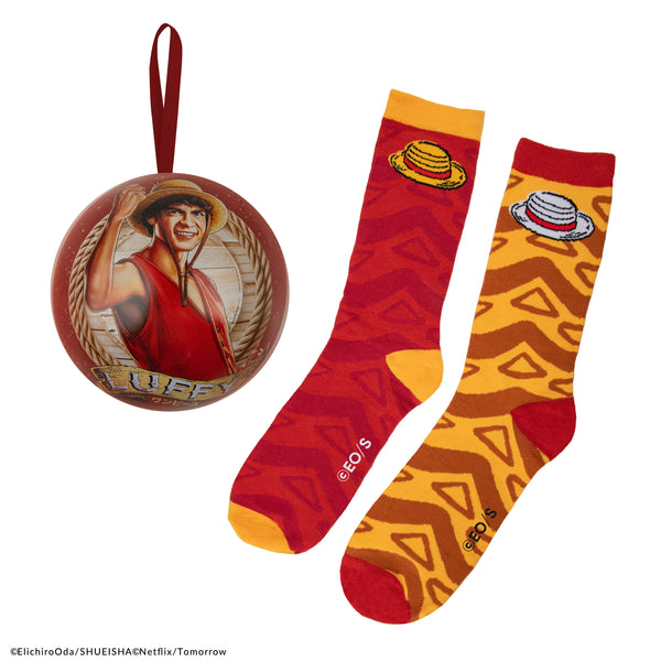 Christmas Capsule Luffy Socks