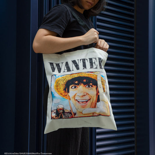 Luffy Wanted Tote Bag