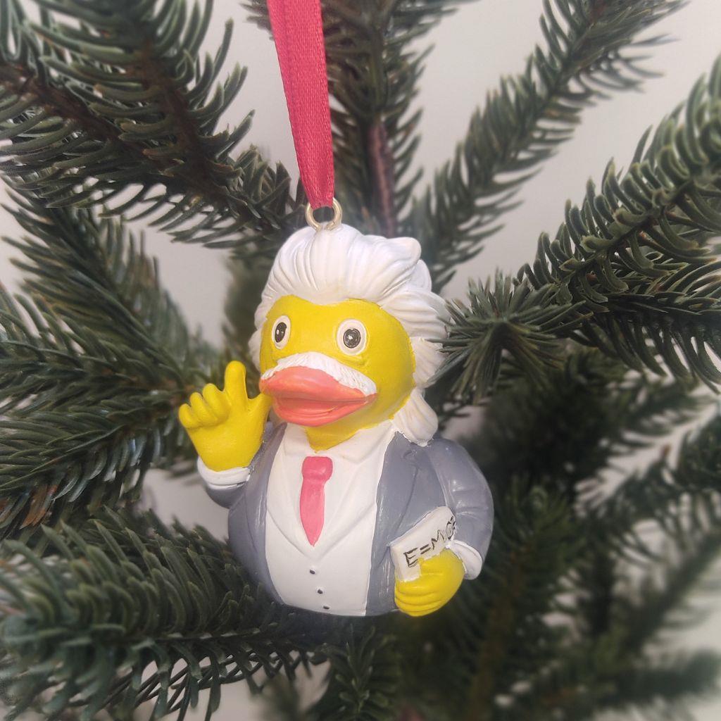 Hanging decoration: Albert Einstein Duck