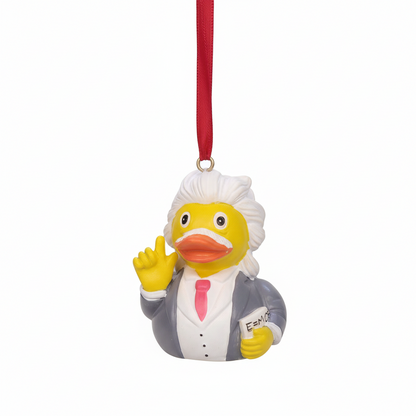 Hanging decoration: Albert Einstein Duck