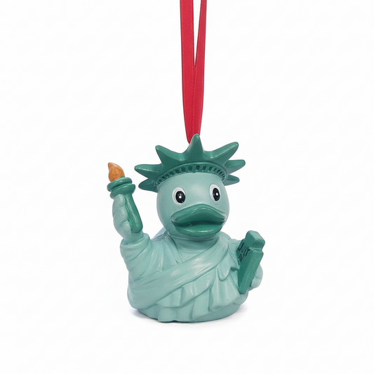 Hanging decoration: Duck Statue of Liberty
