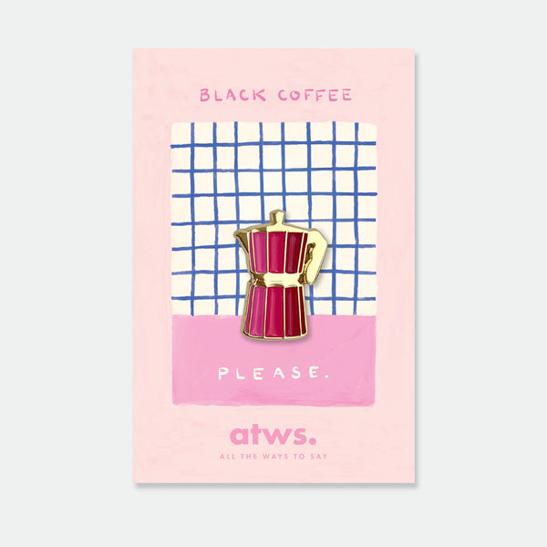 Pink Coffee - Pins