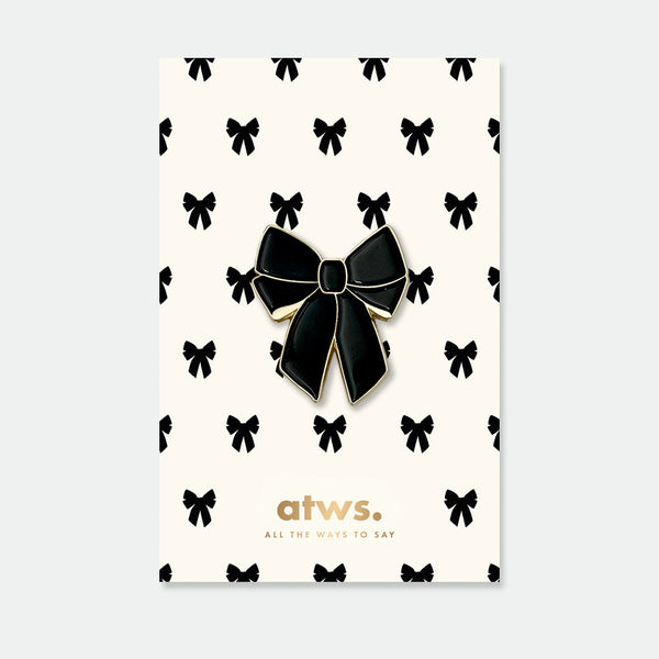 Black Bow - Pins