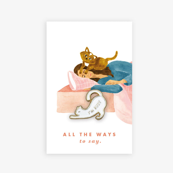 Busy cat - Pin