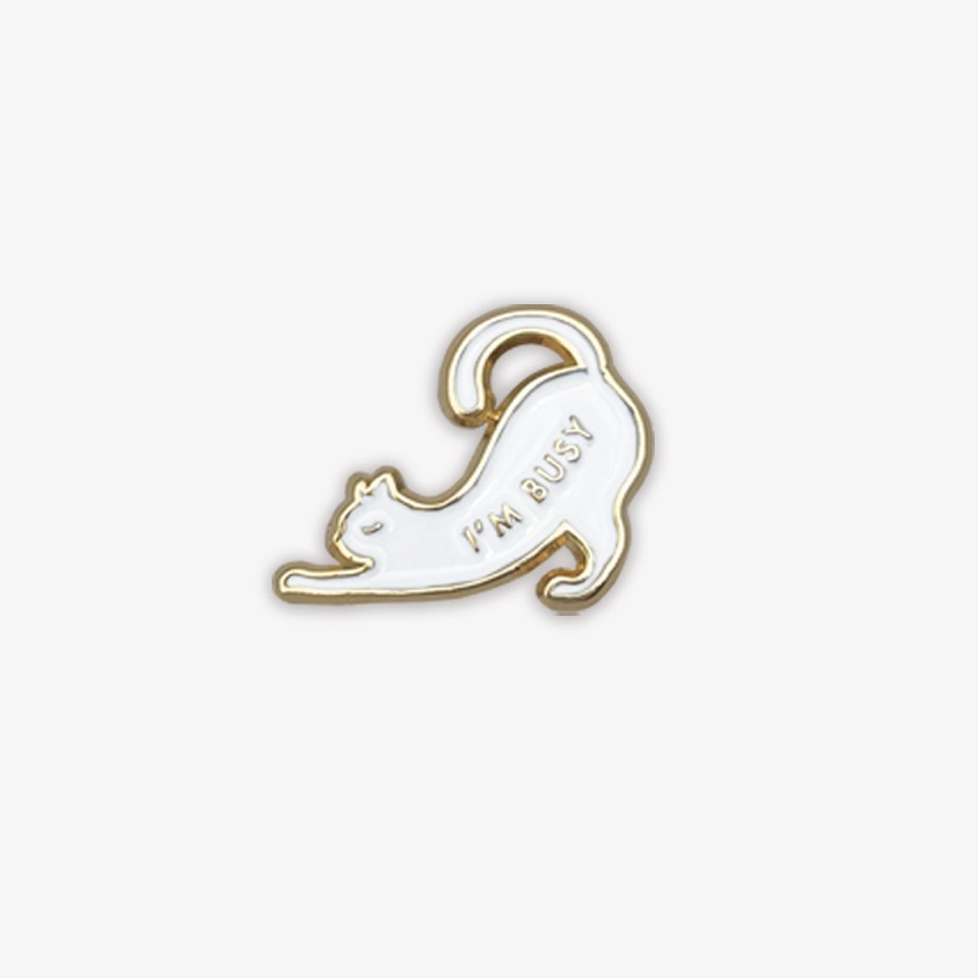 Busy cat - Pin's