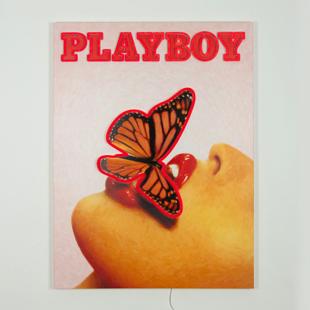 Playboy X Locomocean - Butterfly Cover (LED Neon)
