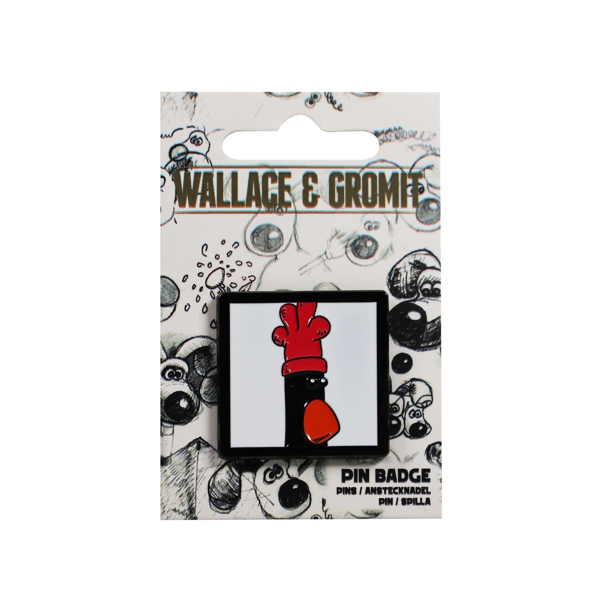 Pin’s Wallace & Gromit - Wallace et Gromit Plumes McGraw