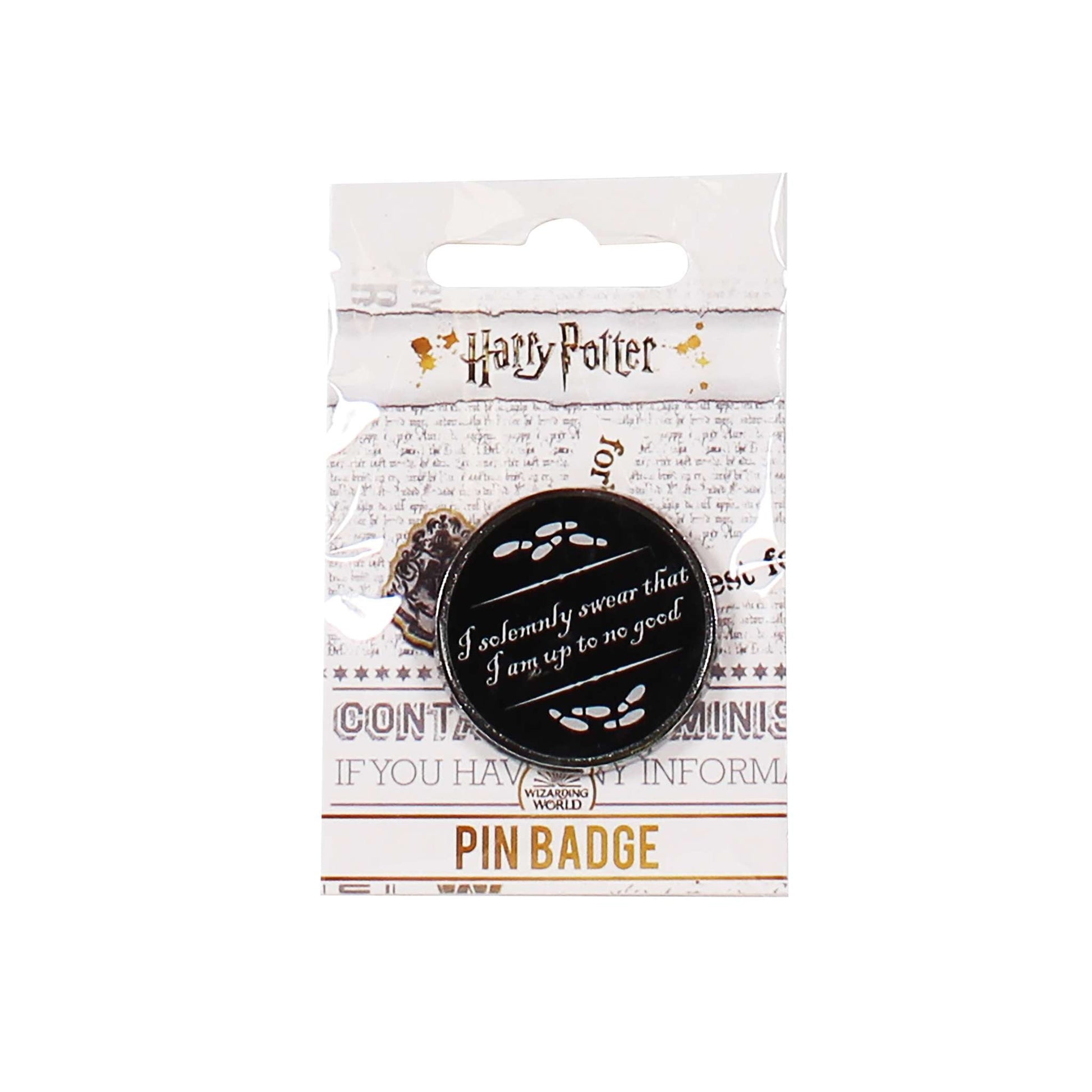 Badge en émail Harry Potter - carte des maraudeurs