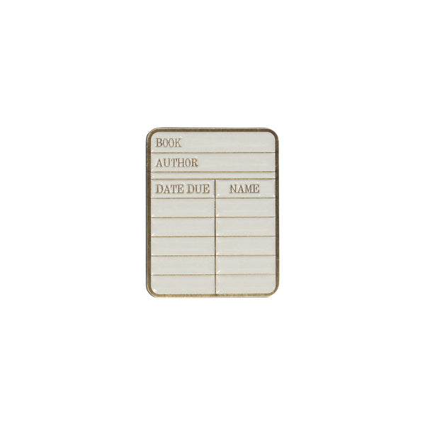 Pin’s Pulteney Press - Library card