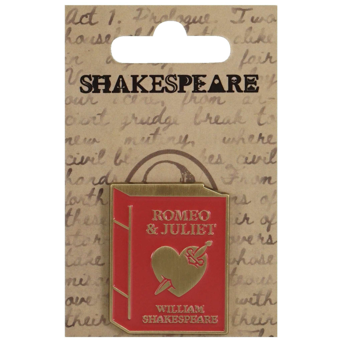 Pin’s Shakespeare - Roméo et Juliette