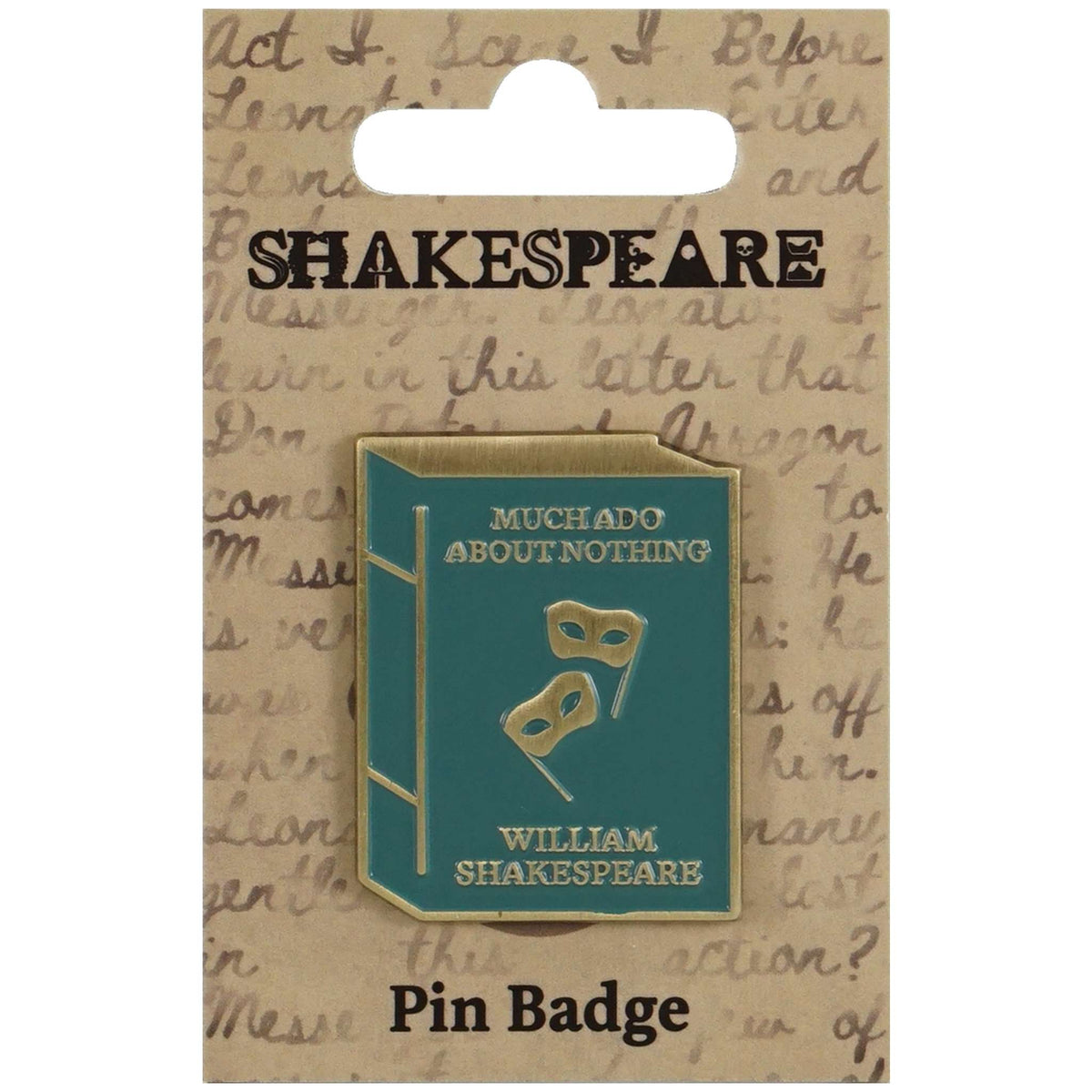 Pin’s Shakespeare - Beaucoup de bruit pour rien