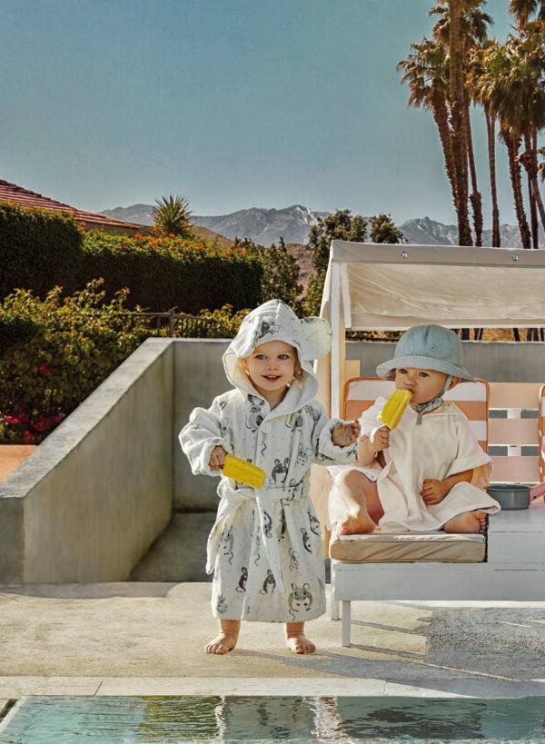 Poncho da Bagno Vanilla White