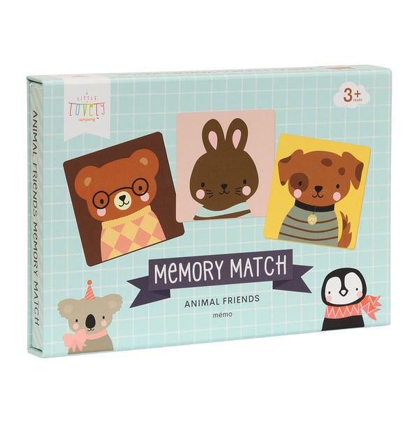 Jeu de mémoire - Amis des animaux – A Little Lovely Company